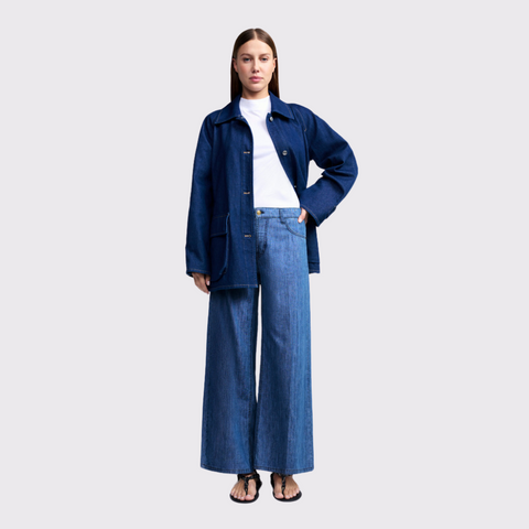 Cambio Palazzo Cropped Lightweight Pant
