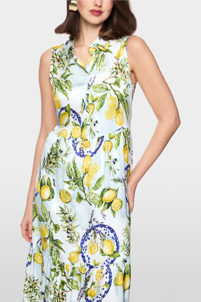 Mediterranean Sleeveless Dress