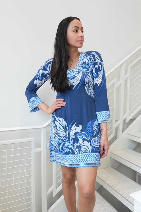Printed Jersey Dress