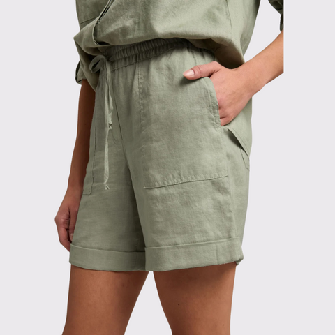 Marc Aurel Linen Shorts