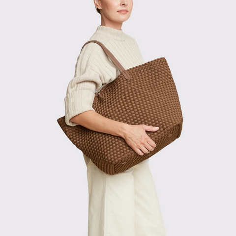 Naghedi Jetsetter Large Tote in Mink
