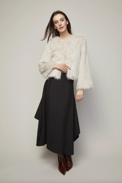 Blaine Birch Faux Fur Jacket