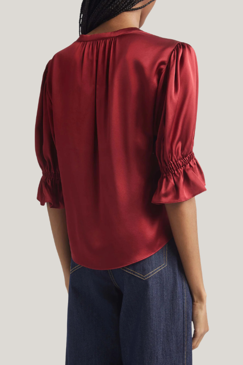 Split Neck Fiona Top