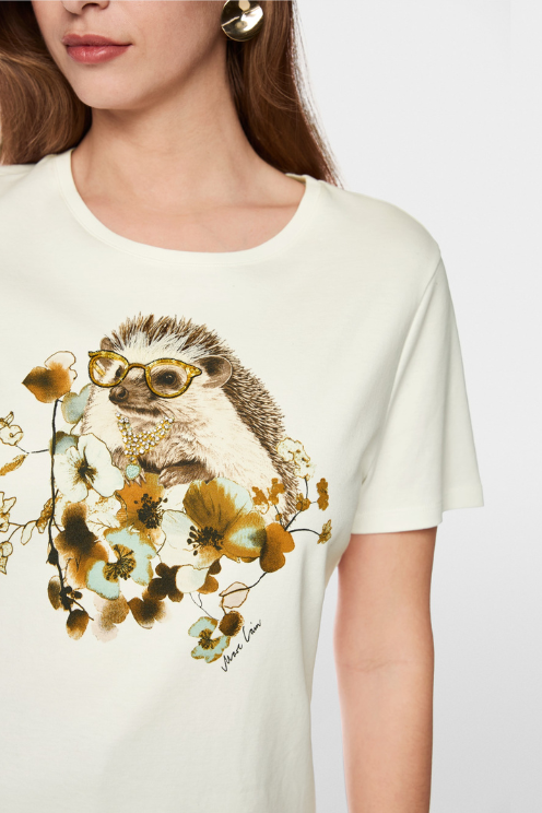 Decorative Hedgehog Tee