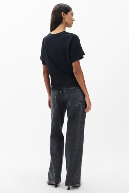 Kelly Boxy Beaded Floral Tee