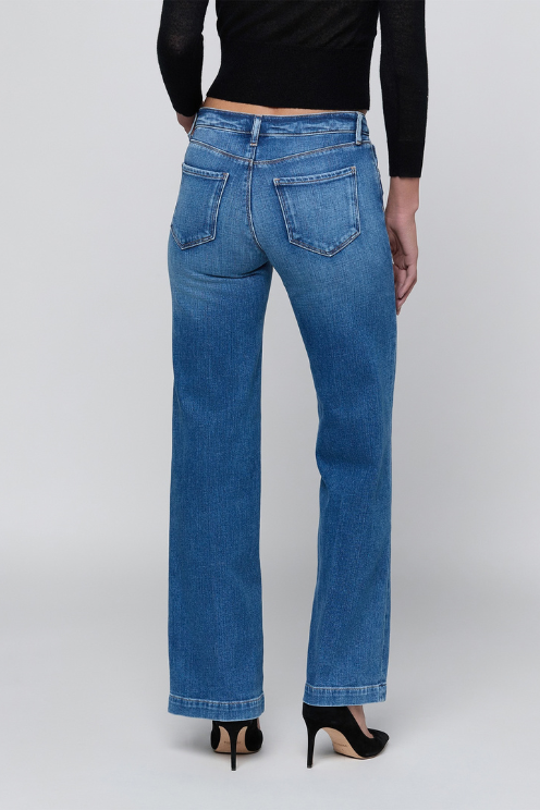 Joanne Low-Rise Wide-Leg Jean