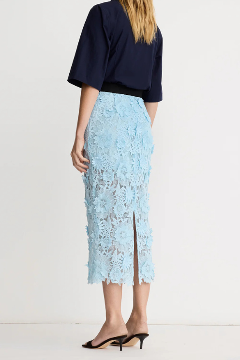 Applique Pencil Skirt