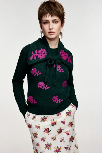 Korine Jacquard Sweater