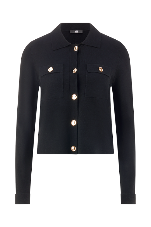 Gold Button Cardi