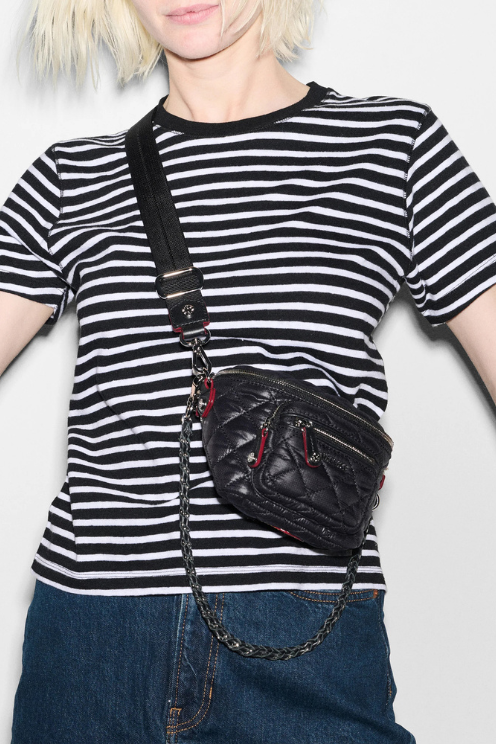 Mz Wallace 1555C1590 Micro Crosby Sling-Black