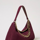 'Liliane' Medium Suede Handbag