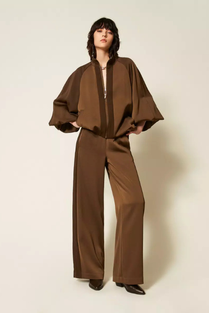 Satin Palazzo Trousers