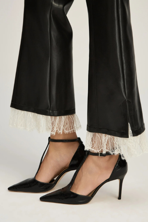 Vegan Leather Roxie Lace Maisie Pant