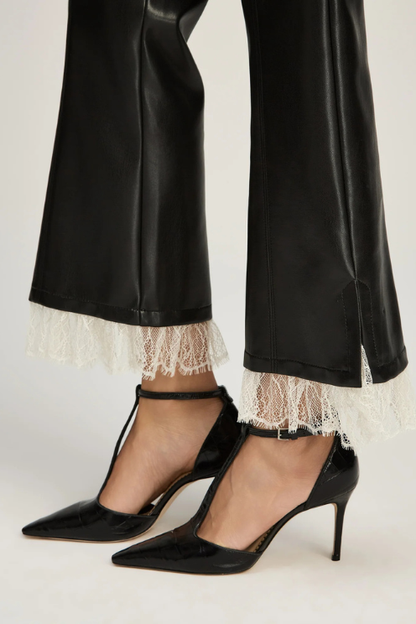 Vegan Leather Roxie Lace Maisie Pant