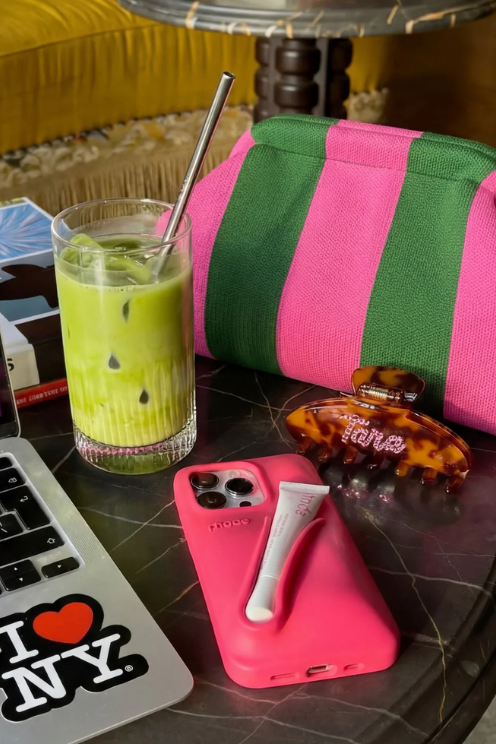 City Girl Pouch HotPink/Green