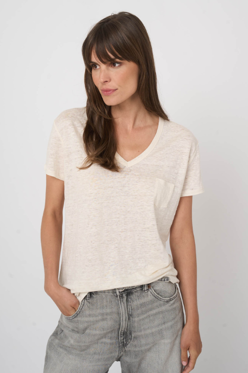 Linen Knitted T-shirt