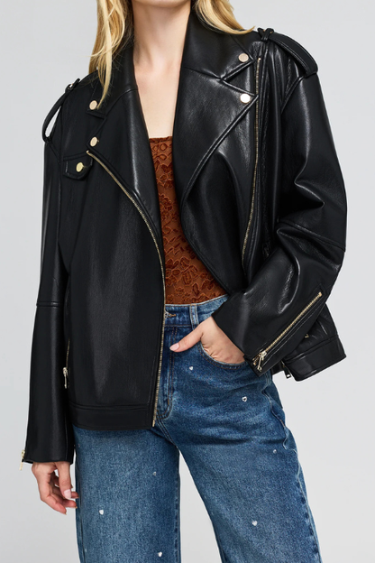 Amira Vegan Leather Jacket