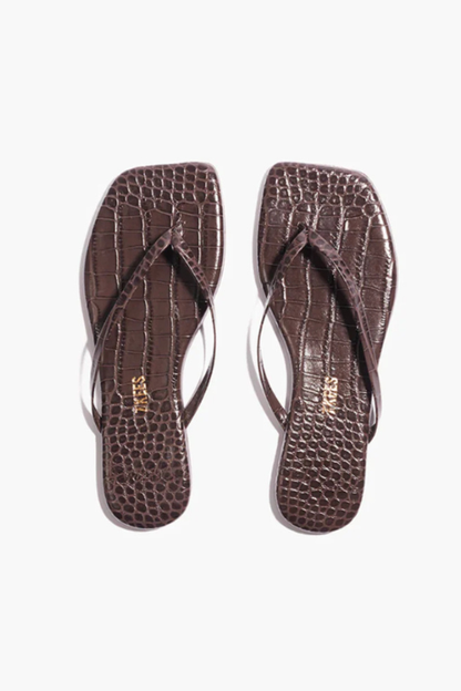 Square Toe Lilly in Croc