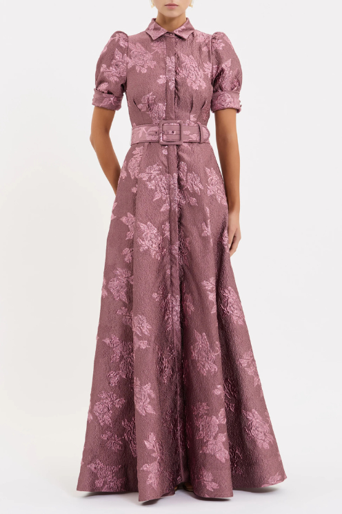 Annette Button Gown
