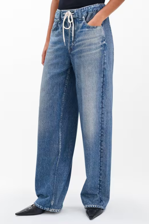 Miramar Drawstring Wide-Leg Pants