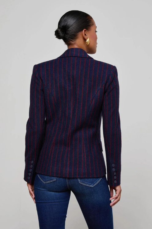 Kenzie Pinstripe Blazer