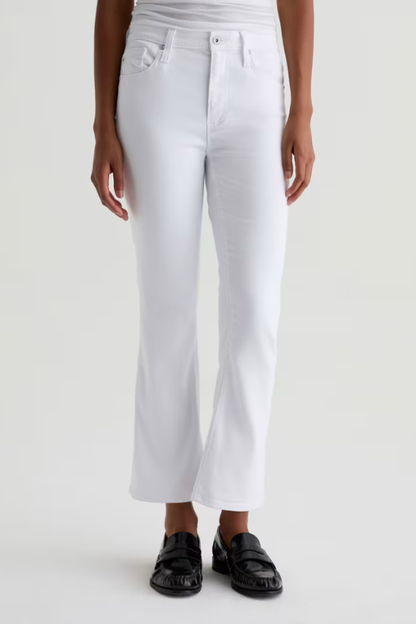 Farrah Boot Crop - Gallery White