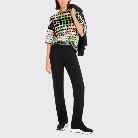 Marc Cain Reversible Short Sleeve Sweater