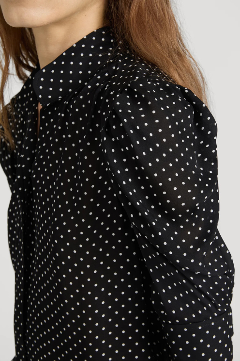 Gillian Blouse - Polka Dot