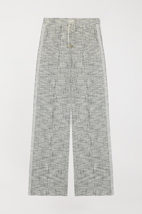 Milano Marled Knit Wide Leg Pants