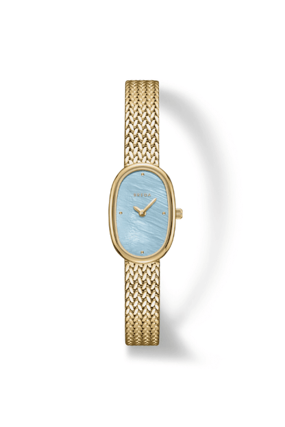 Jane Tethered Watch - Small 18mm - Gold/Sky