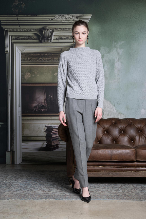 Blended Cashmere Pullover