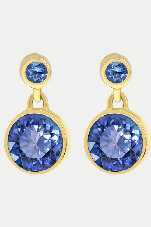 Signature Droplet Earring Midnight Blue