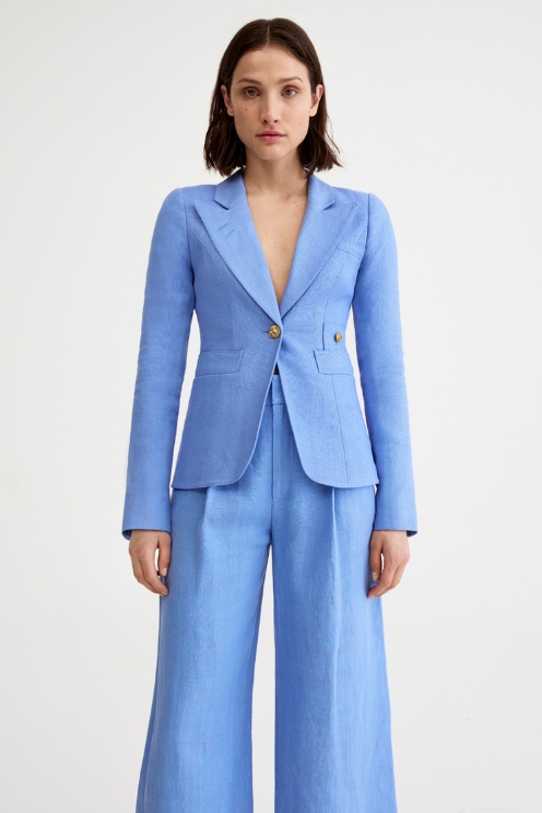 Linen Classic Duchess Blazer