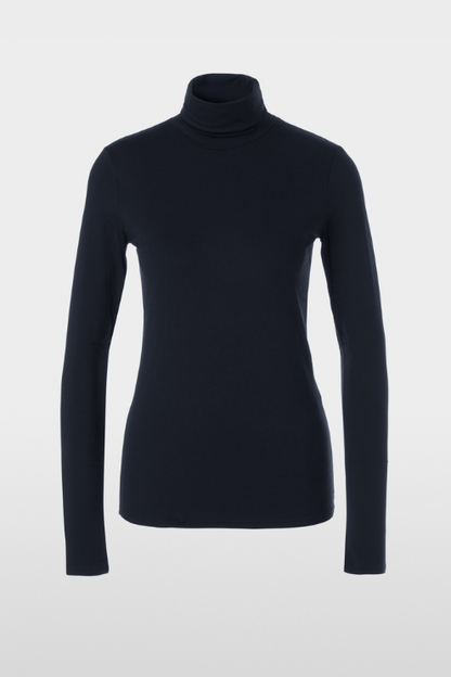 Delicate Roll-Collar Pullover