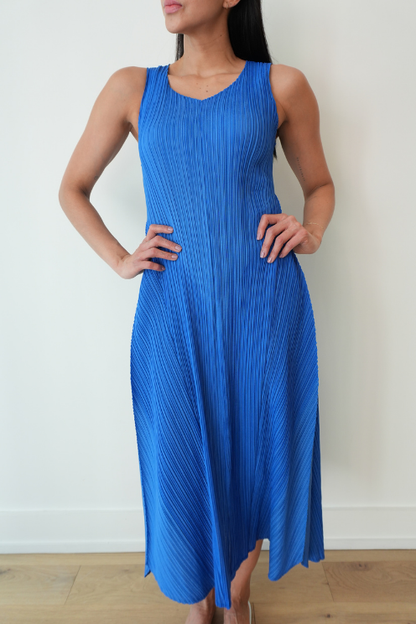 Long Estrella Dress - Royal Blue