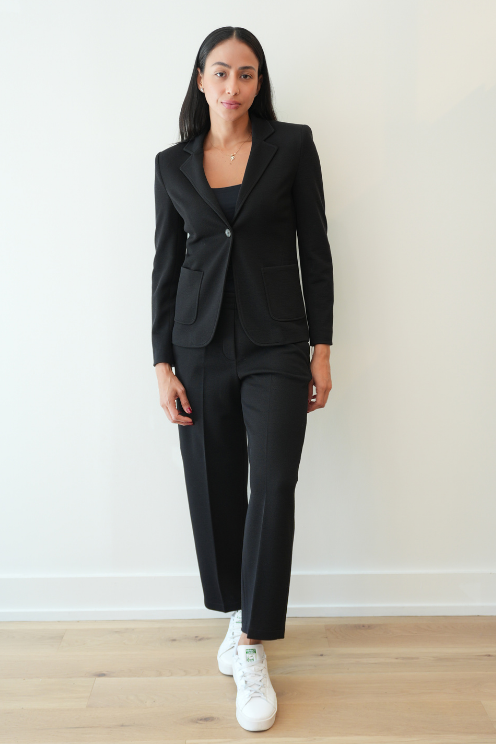 Single-Button Blazer