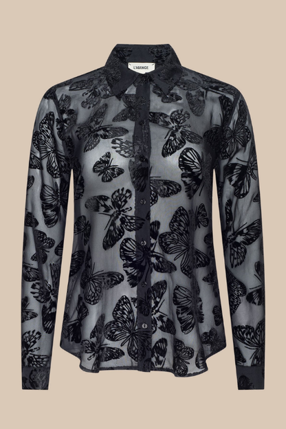 Laurent Velvet Blouse