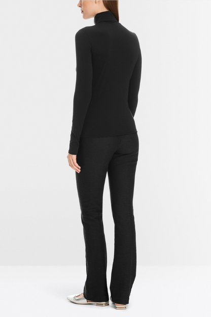 Delicate Roll-Collar Pullover