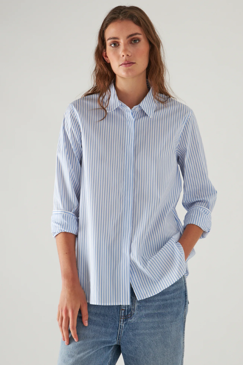Long Sleeve Stripe Shirt