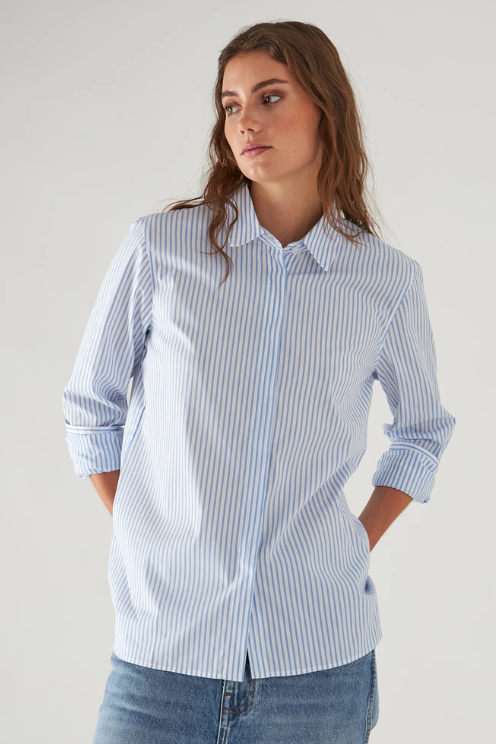 Long Sleeve Stripe Shirt