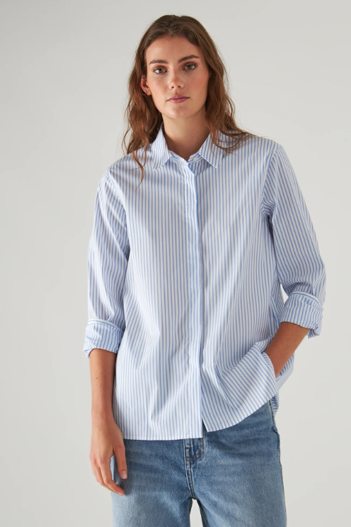 Long Sleeve Stripe Shirt