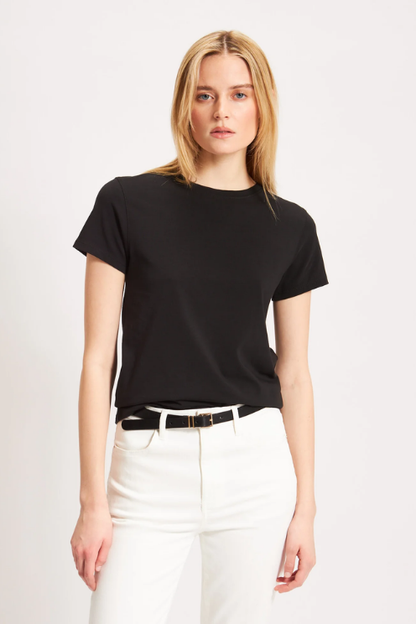 SS Iconic Fitted Tee Black