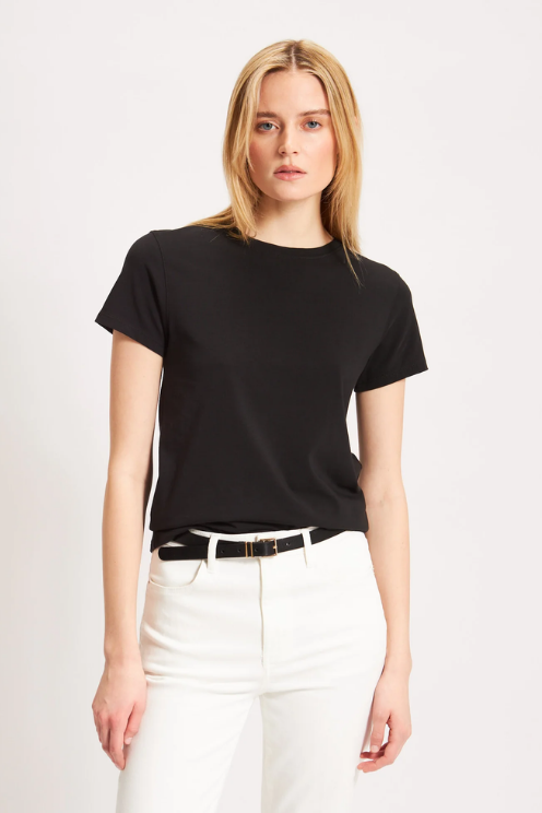SS Iconic Fitted Tee Black
