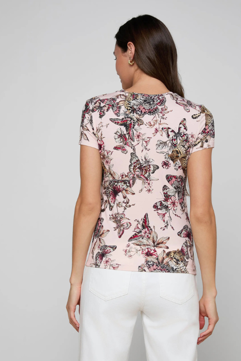 Ressi Fitted Tee - Nectar Pink