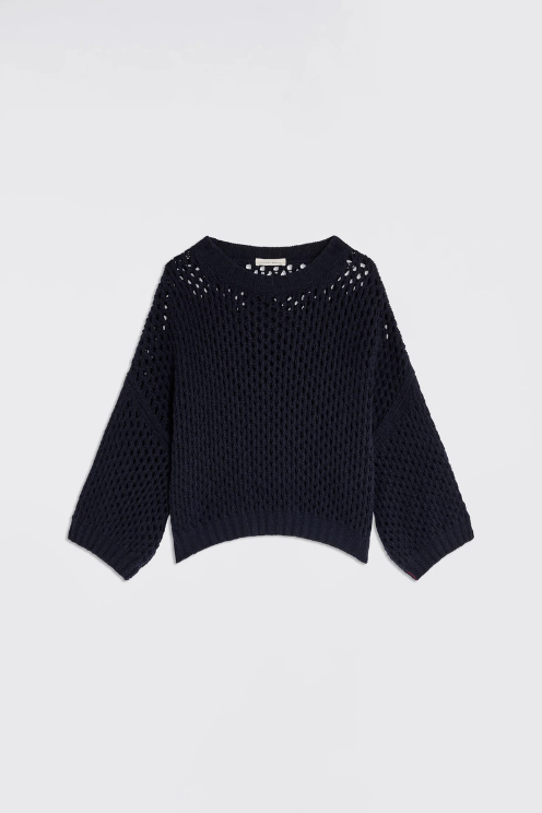 Jessie Open-Knit Sweater