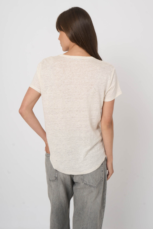 Linen Knitted T-shirt
