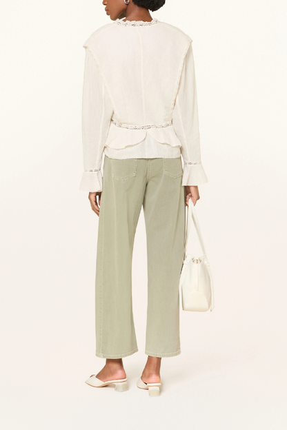 Oria Eco Matcha O-shaped Jean