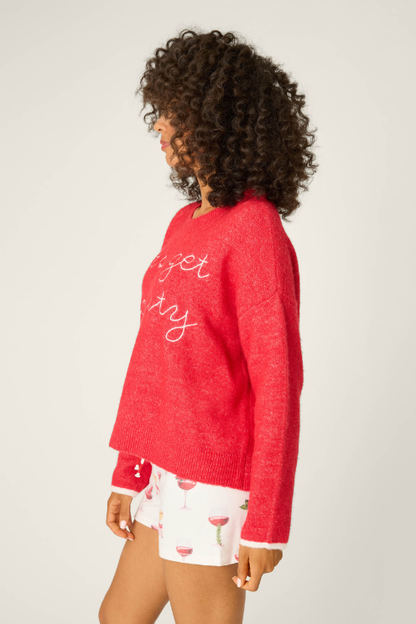 Let's Get Toasty Snuggle Sweater