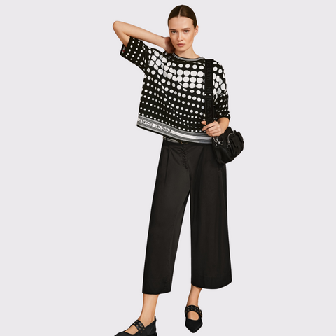 Marc Cain Reversible Short Sleeve Sweater