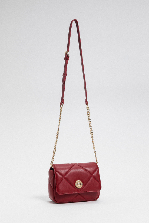 Quilted Leather Flap Bag